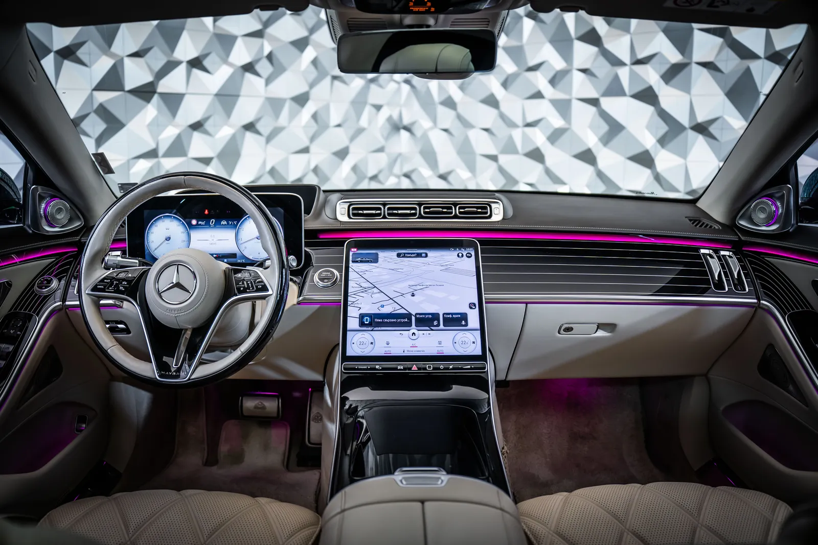 Mercedes-Benz S680 Maybach 4M*FirstCl*TV*Масаж*Burm4D* – снимка 11