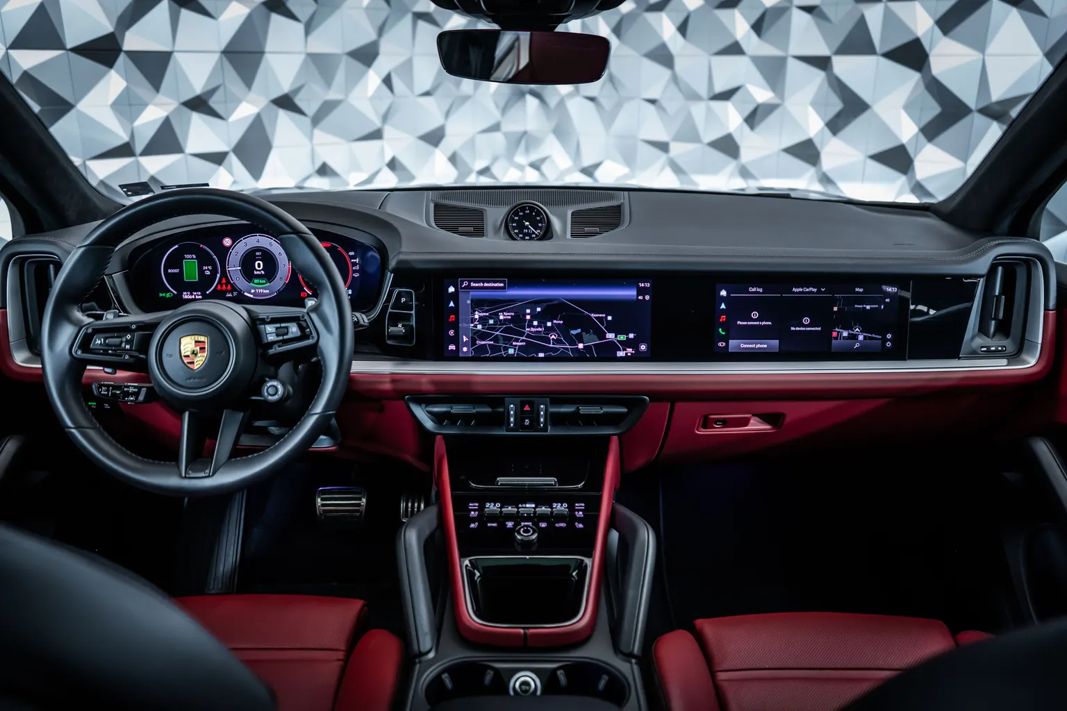 Porsche Cayenne Turbo E-Hybrid Pano*Bose*360 – снимка 19