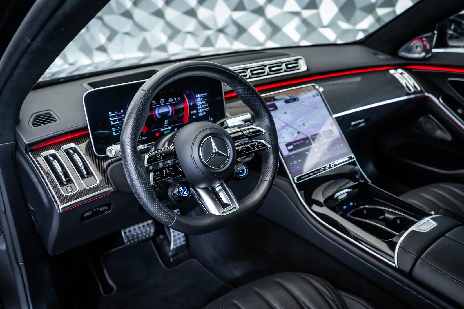 Mercedes-Benz S 63 AMG L 4M+*Burm4D*Carbon*Монитори*Pano*FirstCl – снимка 8