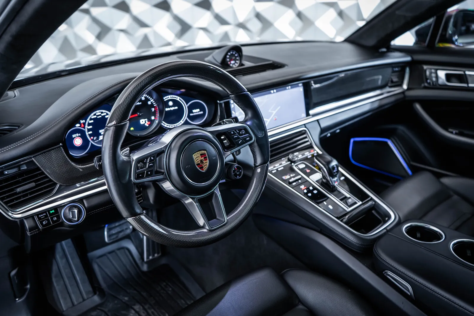 Porsche Panamera Turbo*Ceramic*Carbon*Burm3D*SportChro*PDLS*PCCB – снимка 8