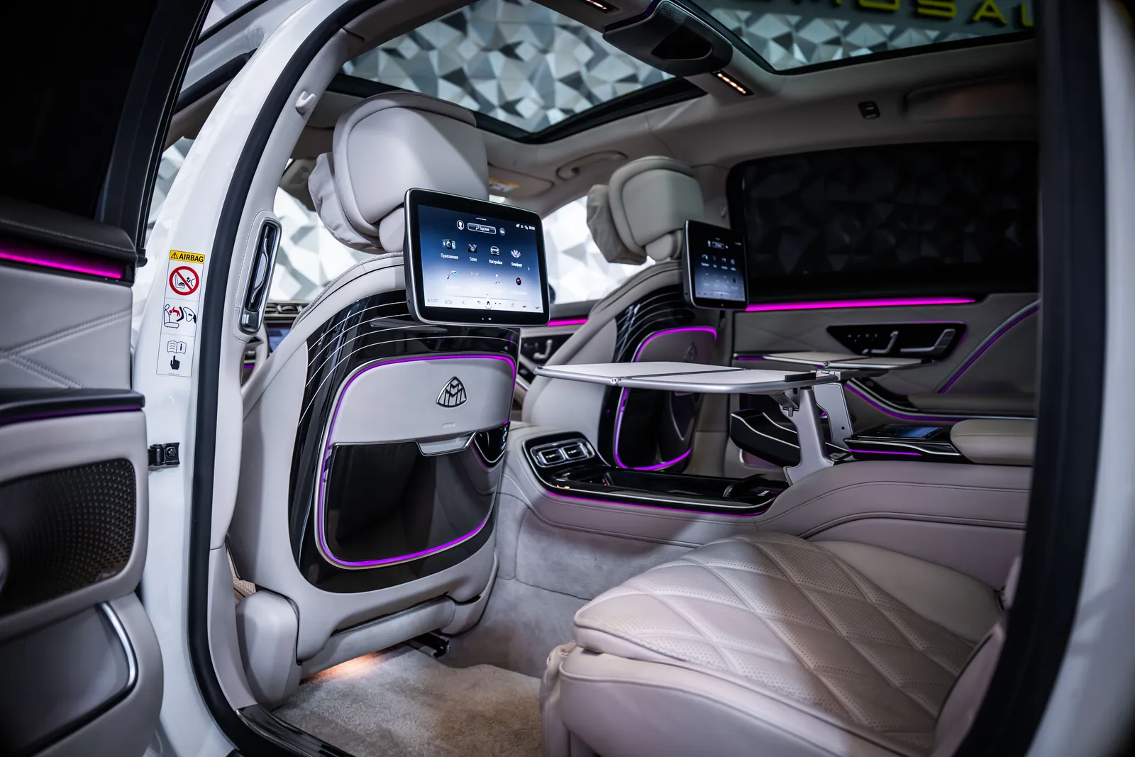 Mercedes-Benz S680 Maybach 4M*FirstCl*TV*Масаж*Burm4D* – снимка 14